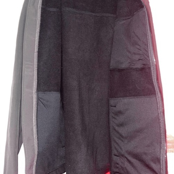 Men's Black and Grey Zip-up Jacket - Picture 5 of 6